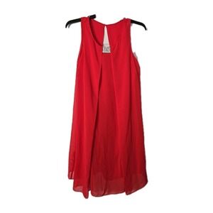 CB established 1962 size 14W Orange/red sleeveless lined sheath dress NWT